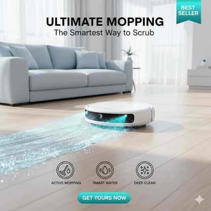 CleanBuddy™ 4-in-1 Smart Robot Vacuum & Mop