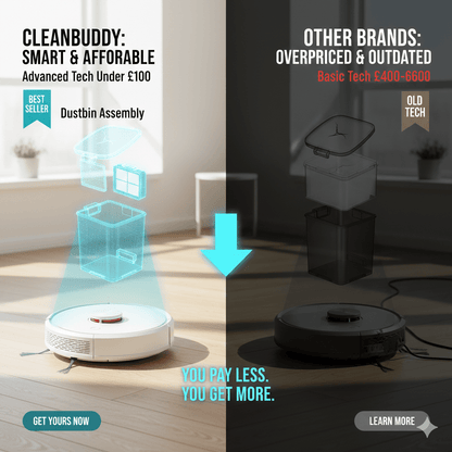 CleanBuddy™ 4-in-1 Smart Robot Vacuum & Mop