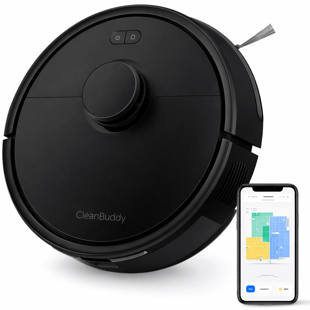 CleanBuddy™ 4-in-1 Smart Robot Vacuum & Mop